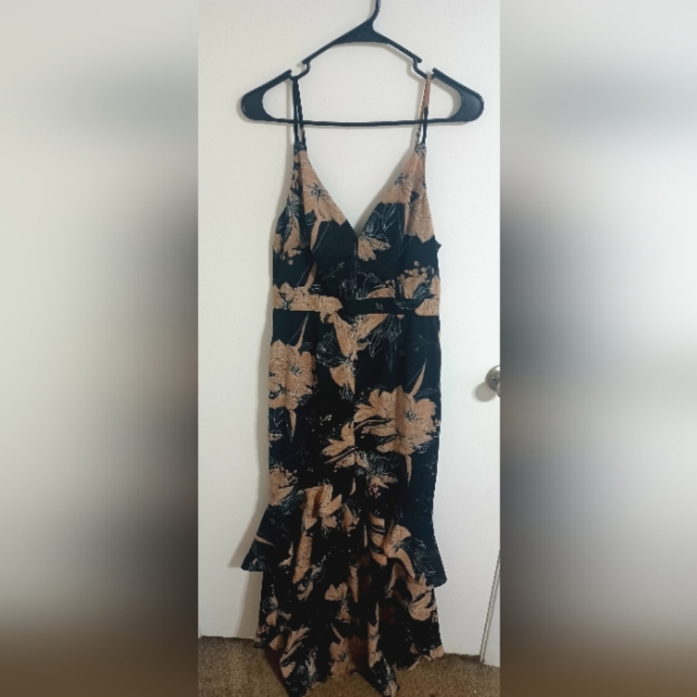 Lulu's high low floral dress